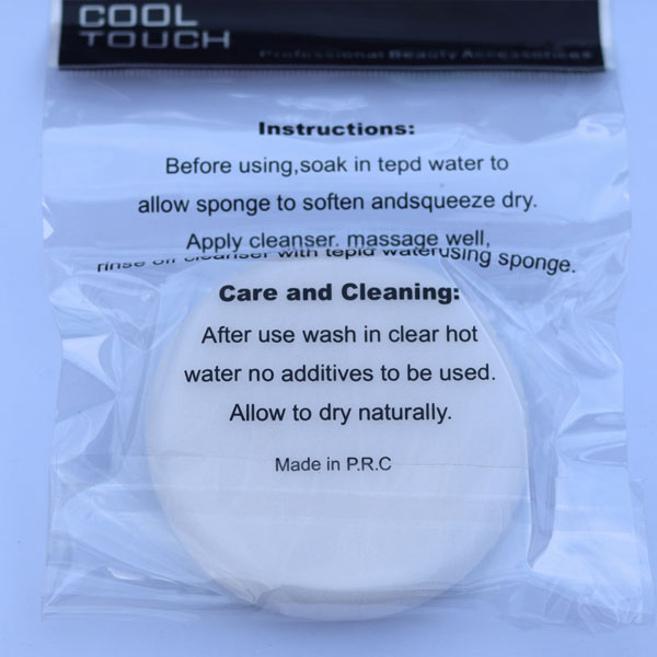 White Soft Cosmetic Puff Makeup Sponge- Airbrushed Beauty