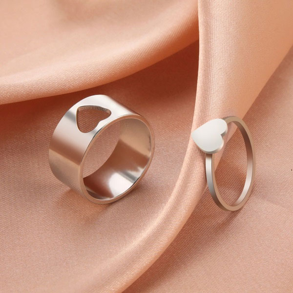 Set Of Multi-layer Adjustable Rings For Women & Men- Couple's Symbol of Affection