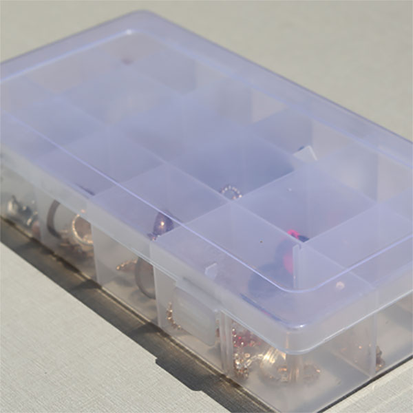 Jewelry Box With Divided Compartments For Multipurpose Use